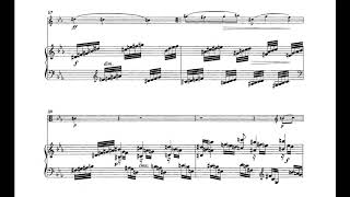 Paul Hindemith  Viola Sonata in F op 11 No 4 1919with full score [upl. by Squire]