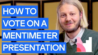 How to Vote on a Mentimeter Presentation  Menticom [upl. by Flemming]