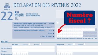 Comment créer et avoir son numéro fiscal pour les impôts 2023 [upl. by Ladnor976]