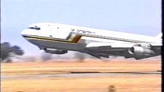 Mashonaland flying club show 707 flypast 1995b [upl. by Suirred]