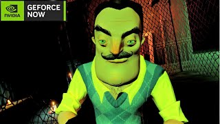 🔦🚪 Hello Neighbor Act 3 Basement Walkthrough  4K 60FPS RTX 4080 Mac Cloud Gaming [upl. by Adnoraj]