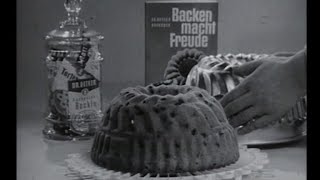 Dr Oetker TVSpot quotKlarer Fallquot 1960 [upl. by Veron]