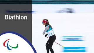 Biathlon Sprint standing and vision impaired  PyeongChan… [upl. by Palecek]