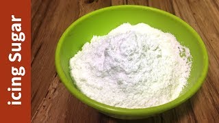 Icing Sugar Recipe  Confectioners Sugar [upl. by Attirehs]