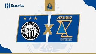 Campeonato Paranaense 2024 Operário x Azuriz  QUARTAS DE FINAL  VOLTA  AO VIVO  COM IMAGENS [upl. by Eisso]