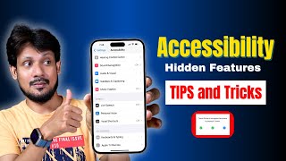 iPhone Accessibility Features amp Tips and Tricks in Hindi 🥳 iOS 18 Accessibility New Features [upl. by Ettenej660]