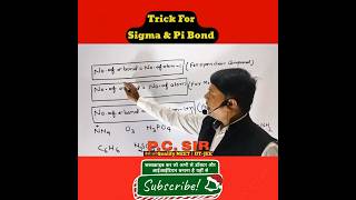 How to Calculate Sigma and pi bond viral shorts [upl. by Ty]