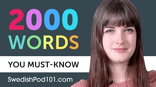 2000 Words Every Swedish Beginner Must Know [upl. by Cicely]