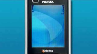 How to setup email like Hotmail Gmail or Bigpond on your Nokia 6120 connected to Telstra [upl. by Yttam]