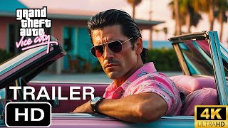 GTA VICE CITY  Teaser Trailer 2026 Margot Robbie Joaquin Phoenix  Live Action Concept [upl. by Adnimra]