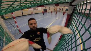 GoPro Futsal saves field goalie [upl. by Severen]