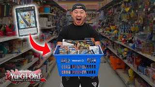 BUYING 1000 YUGIOH CARDS AT WALMART I HIT THE JACKPOT [upl. by Yelyk]