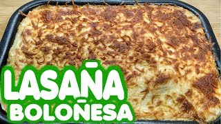 🍴 LASAÑA BOLOÑESA en THERMOMIX ®  FÁCIL Y RÁPIDA 😋 [upl. by Eimac]