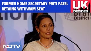 Priti Patel Retains Witham  Former Home Secretary Priti Patel Retains Her Witham Seat In Essex [upl. by Early626]