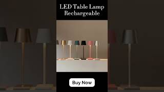 LED Table Lamp – Rechargeable shorts short lampshades lampshade tablelamp tablelamps [upl. by Saisoj]