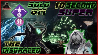 10 Second Super Solo Platinum Grandmaster Nightfall Tether Punch Disgraced [upl. by Noslrac]