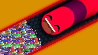 Slitherio AI 90000 Score Epic Slitherio Gameplay 118 [upl. by Bobbye]