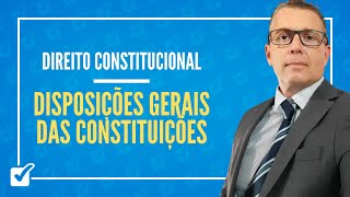 02 Aula de Conceito estrutura supremacia das Constituições Direito Constitucional [upl. by Arela]