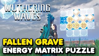 Wuthering Waves  Fallen Grave Energy Matrix Puzzle Solution [upl. by Auvil294]