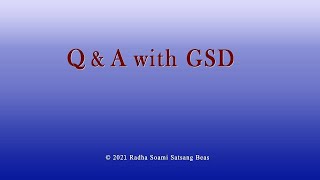 Q amp A with GSD 058 with CC [upl. by Lap]