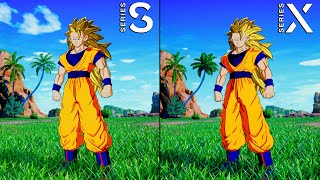 DRAGON BALL Sparking ZERO Xbox Series S vs Series X Comparison  Technical Review [upl. by Akapol353]