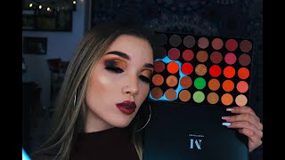 HalfCut Fall Glam 🍂  Morphe3503 Palette [upl. by Ayaros]