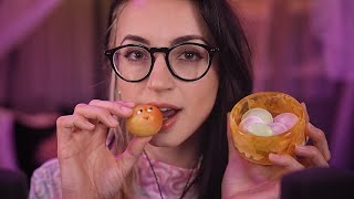 European Candy Mukbang Minimal Mouth Sounds [upl. by Yenar]