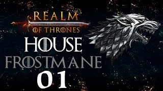 THE NORTH REMEMBERS Realm of Thrones Mod 50  Mount amp Blade II Bannerlord  House Frostmane 1 [upl. by Ahsinotna]