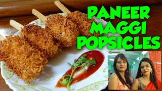 PANEER MAGGI POPSICLES RECIPE  HINDI  MAGGI RECIPE  By DouS ClaSSy Kitchen  Easy Recipe [upl. by Falconer]