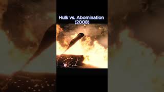 헐크 vs 어보미네이션 영화 명장면 Hulk vs Abomination 2008 [upl. by Maurilia]