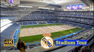 Madrid Santiago Bernabéu Stadium Walking Tour  Home to Real Madrid ⚽️ Huge Upgrades 🇪🇸 [upl. by Zellner]