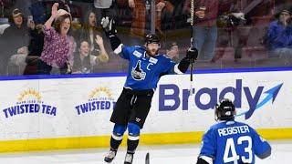 Idaho Steelheads captain AJ White wins ECHL Sportsmanship Award [upl. by Einohtna799]