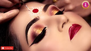 BRIDAL MAKEUP  BENGALI BRIDAL MAKEUP HD BRIDAL MAKEUP STEP BY STEP BRIDAL MAKEUP  INDIAN BRIDE [upl. by Johan]