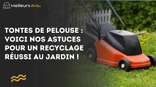 Tontes de pelouse  Voici nos astuces pour un recyclage réussi au jardin [upl. by Nodlew]