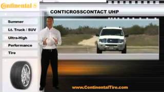 Continental  ContiCrossContact UHP  Product Video [upl. by Hillel]