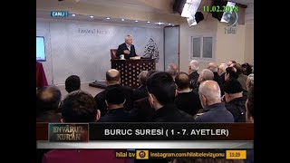 11022018 Burûc Suresi 13 Arası Ayetler  Prof Dr Mehmet OKUYAN – Envaru’l Kuran – Hilal TV [upl. by Torres]