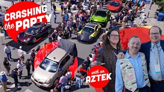 What Happened When We Took A 3600 Pontiac Aztek To A Show For 1 Million Exotics [upl. by Anir]