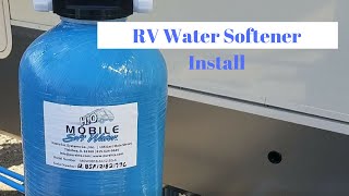 RV Water Softener Install [upl. by Alliscirp]