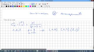 Combinaison ou Arrangement en probabilité [upl. by Adrahc]