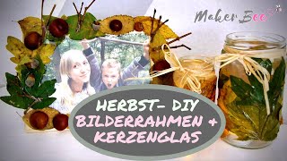 HerbstDIY aus Kastanien und Blättern [upl. by Auqemahs373]