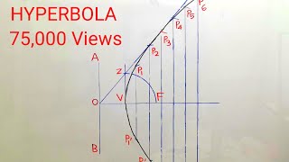 Hyperbola Drawing  Engineering Graphics  Tamil  Anna University  Tamil [upl. by Dray]