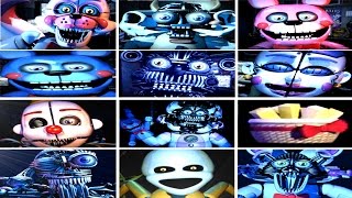 Five Nights at Freddys Sister Location All Jumpscares COMPLETE [upl. by Nolad458]