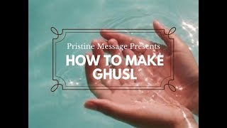 How to perform Ghusl to lift up major impurity  Assim al hakeem [upl. by Diandra]