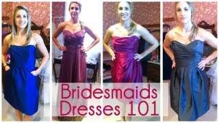 ♥ Bridesmaids Dresses 101  RachhWeds [upl. by Bonnee540]