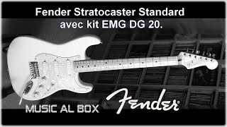 Stratocaster with EMG DG20 amp Vox VT40X Reload gilmour [upl. by Etiam]