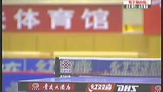 Wang Hao vs Ma Long  2006 Super League Table Tennis [upl. by Adnorrehs]