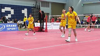 SEPAKTAKRAW Final Match Thailand vs Vetnam 1 36th Kings Cup Sepaktakraw World Championship 🏆 2023 [upl. by Campball]