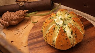 ASMR  Cream Cheese Garlic Bread Recipe  Korean Street Food [upl. by Annabel150]