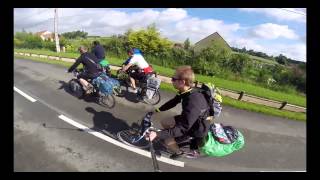 Voyage de Notre Dame au Mont Saint Michel en vélo en 4 jours  460 km [upl. by Haididej]