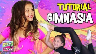 🤸‍♀️ ¡¡TUTORIAL de GIMNASIA RÍTMICA o Gimnasia ARTÍSTICA 💪 EJERCICIOS para mejorar FLEXIBILIDAD [upl. by Ardnasxela]